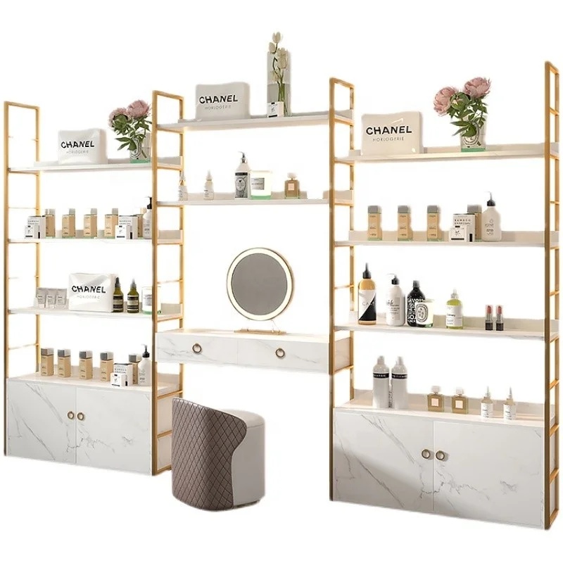 Luxury Skincare Shop - Op maat gemaakte, hoogwaardige displaykast voor